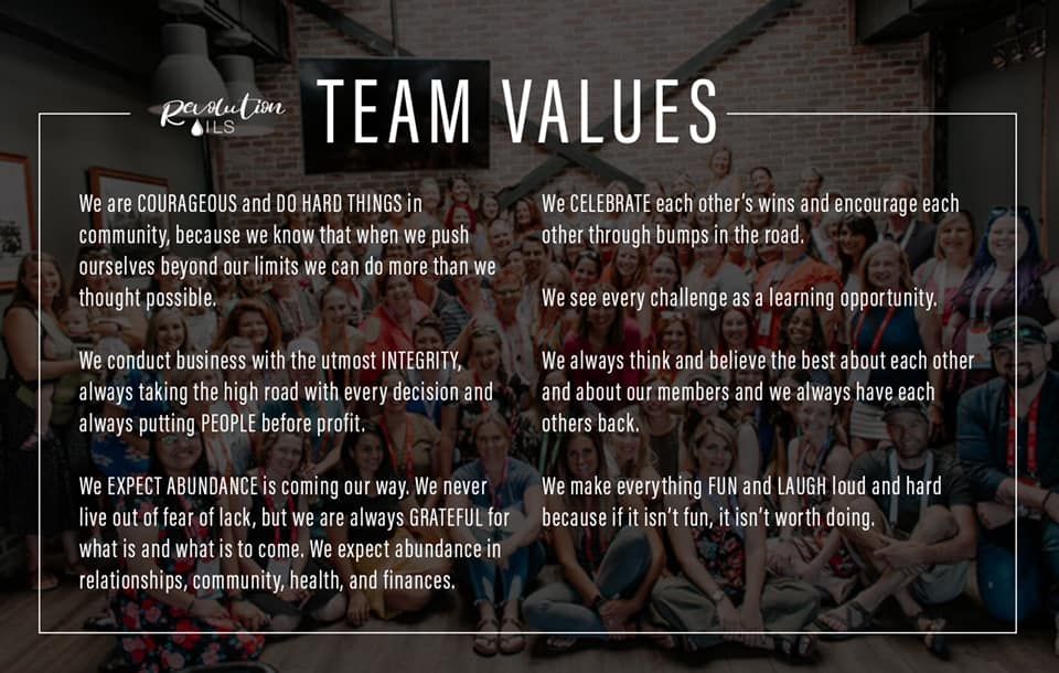 RO Team Values